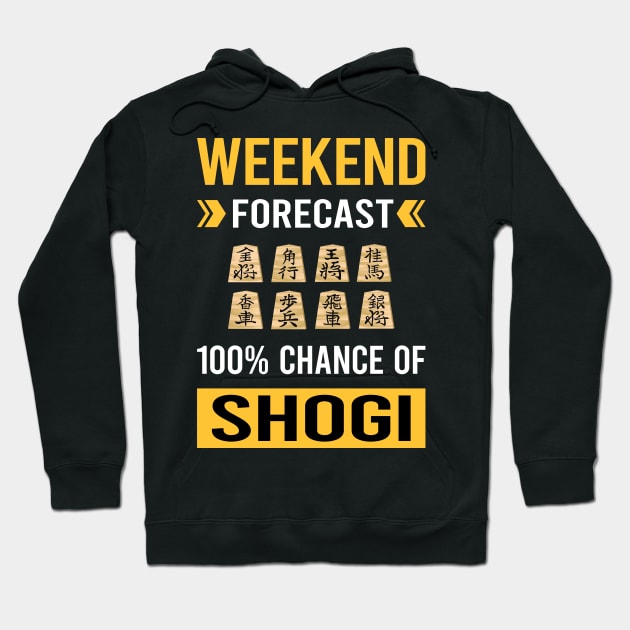 Weekend Forecast Shogi Hoodie by Good Day